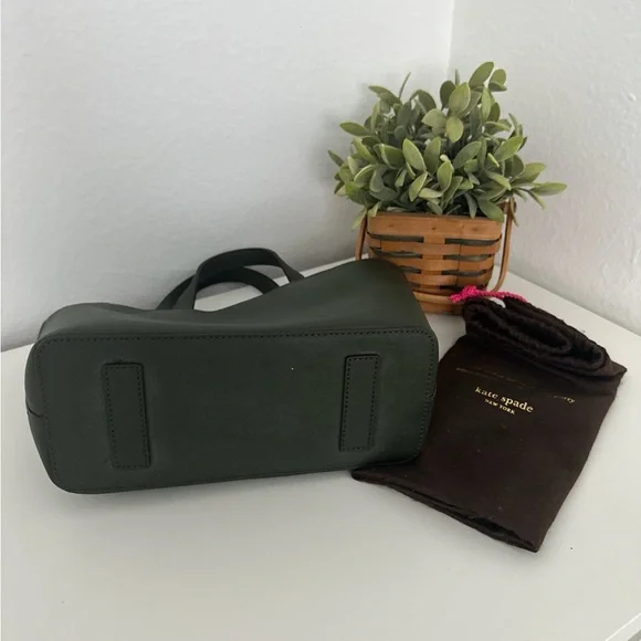 Kate Spade Dark Green Tote Bag - Picture 6 of 6